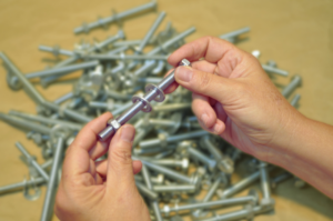 Stud Master Chamfering Machine refining threaded fasteners for critical industrial assemblies